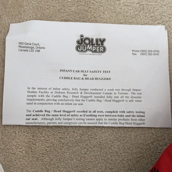 Cuddle bag Jolly Jumper - Picture 5 of 6